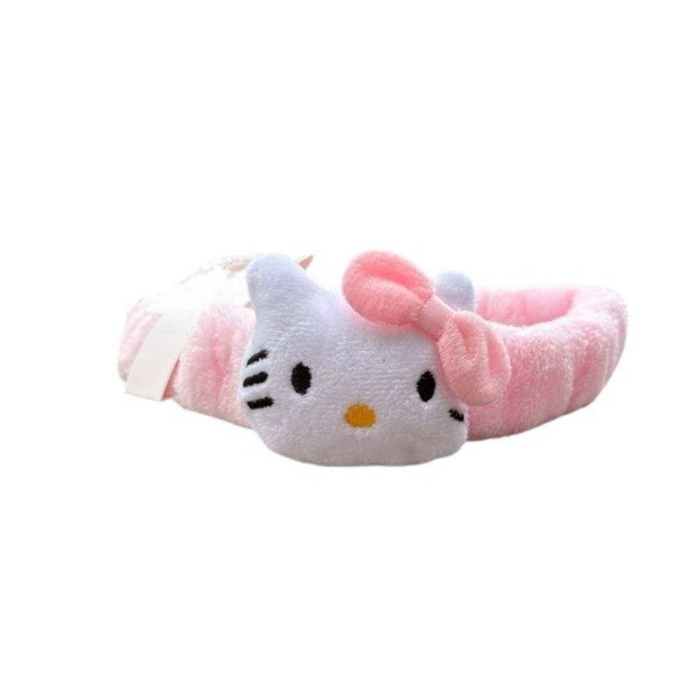 5/$25 Sanrio Hello Kitty Girl's Soft Pink & White Headband